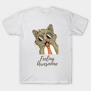 Awesome funny cat design T-Shirt